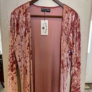 Crazy Train Velvet Duster